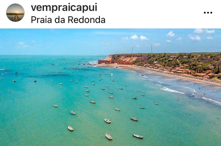 Sua Casinha De Ferias Em Icapui E Tibau Villa Екстериор снимка