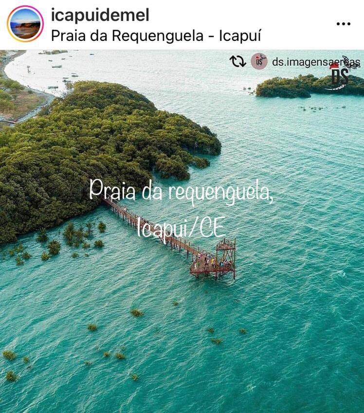 Sua Casinha De Ferias Em Icapui E Tibau Villa Екстериор снимка