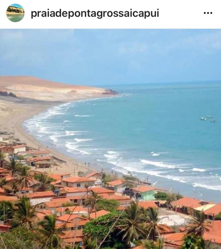 Sua Casinha De Ferias Em Icapui E Tibau Villa Екстериор снимка
