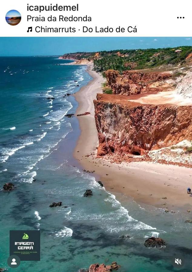 Sua Casinha De Ferias Em Icapui E Tibau Villa Екстериор снимка