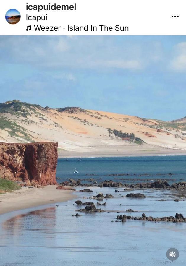 Sua Casinha De Ferias Em Icapui E Tibau Villa Екстериор снимка